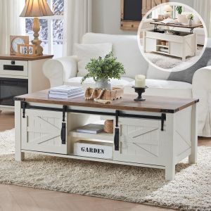 OKD Farmhouse Lift Top Coffee Table