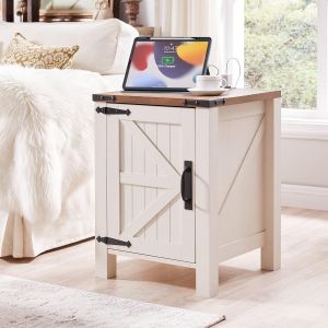 OKD Nightstand with Charging Station